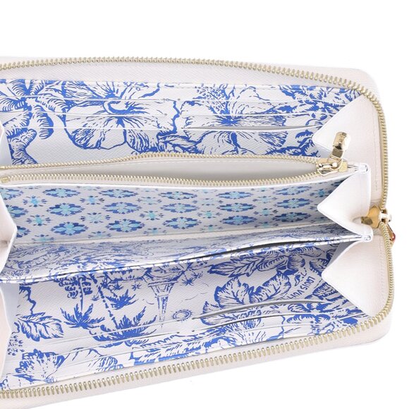 Louis Vuitton Zippy Wallet By the Pool M83624 Lagoon Monogram Canvas - Picture 5 of 6